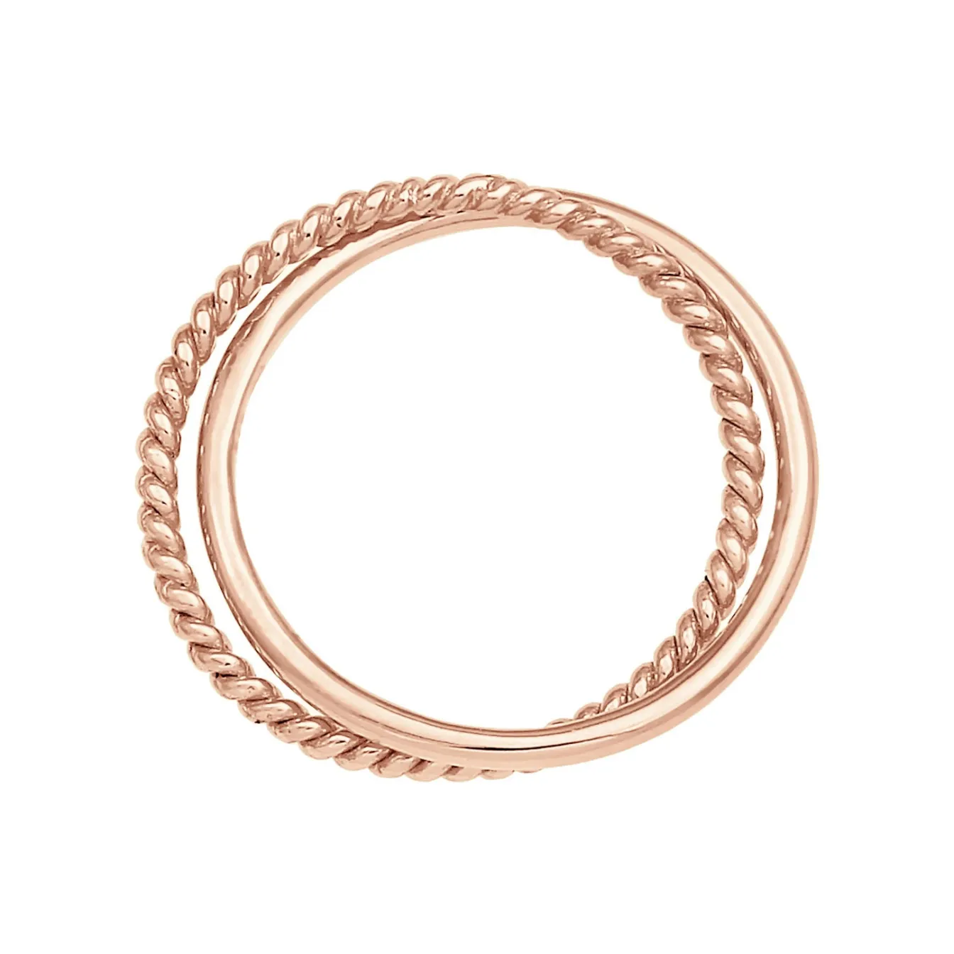 Elli "Wickelring< Roségold|Ringe