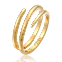 Elli "Wickelring Filigran< Ringe|Vergoldet
