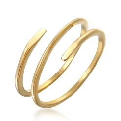 Elli "Wickelring Filigran< Ringe|Echtgold