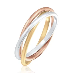 Elli "Wickelring Trio Fein< Ringe|Silber