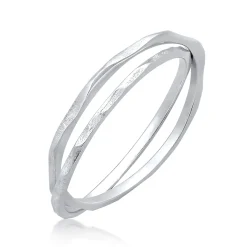 Elli "Wickelring Vintage< Ringe|Vergoldet