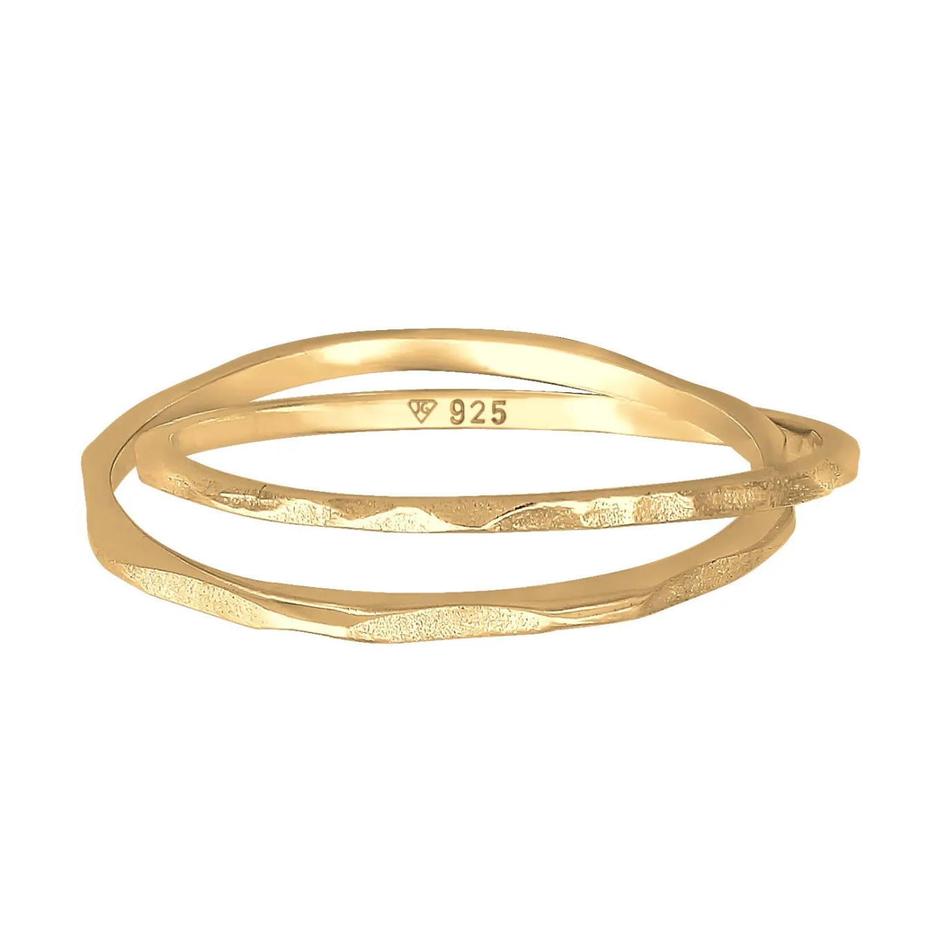 Elli "Wickelring Vintage< Ringe|Vergoldet