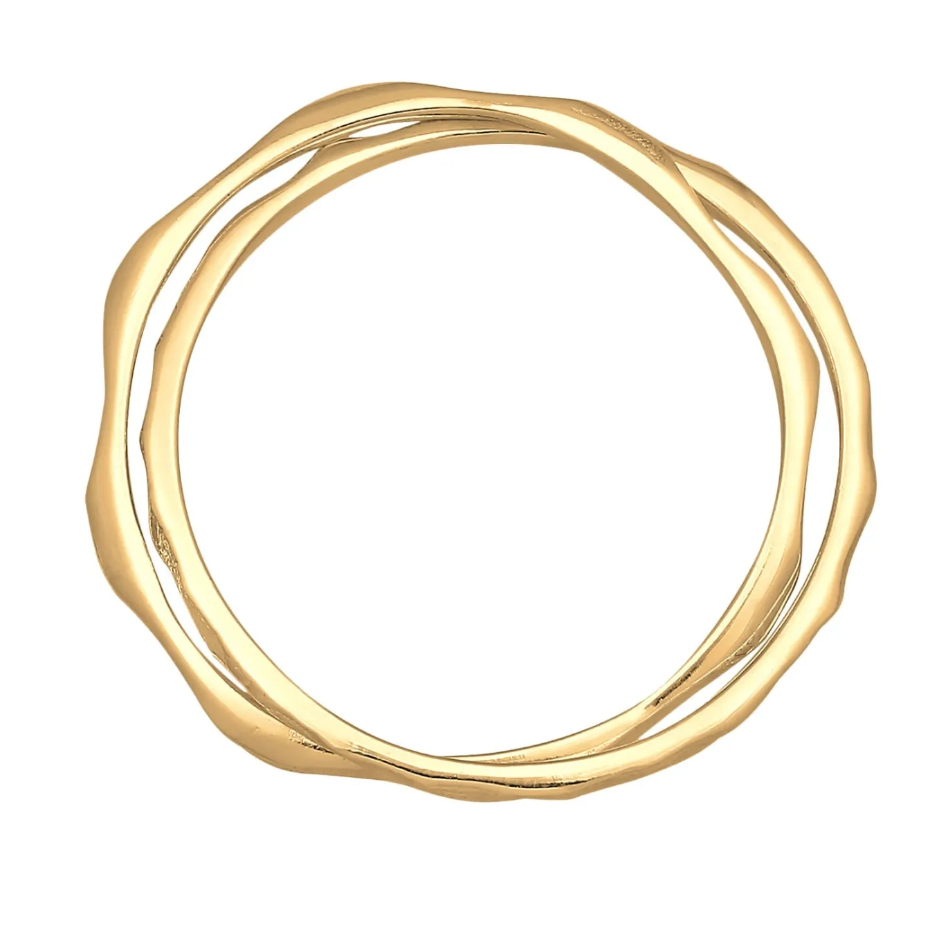 Elli "Wickelring Vintage< Ringe|Vergoldet