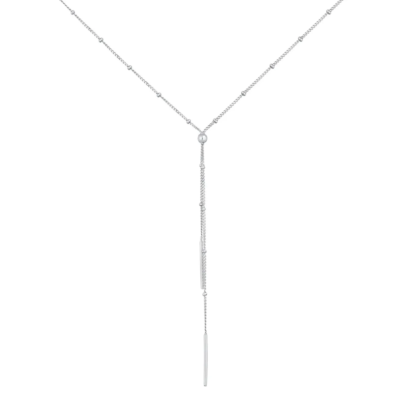 Elli "Y-Halskette Geo< Halsketten|Silber