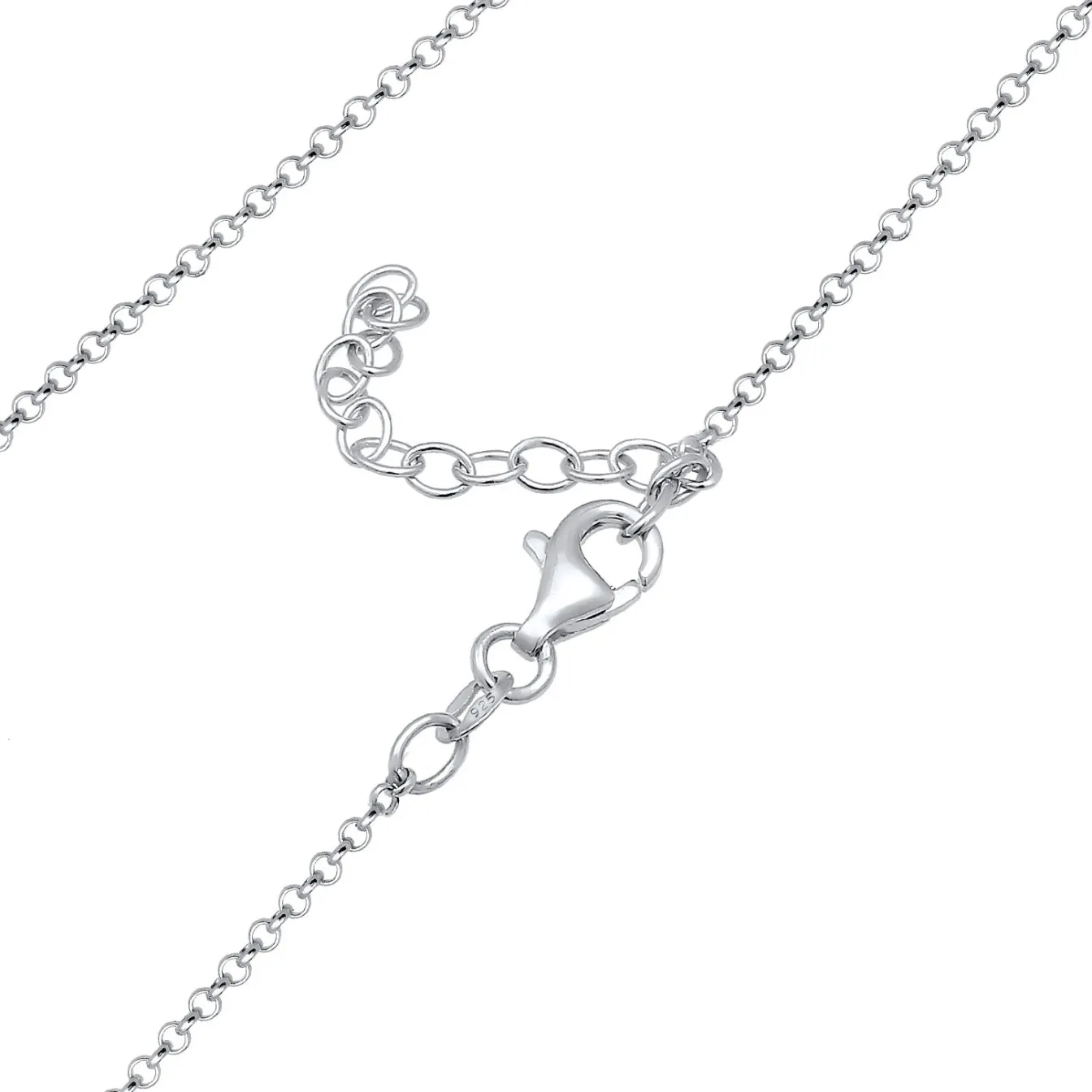Elli "Y-Halskette Geo< Halsketten|Silber