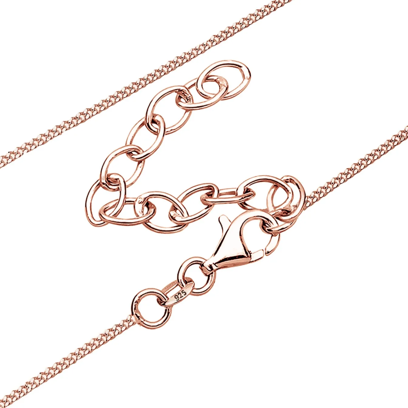 Elli "Y-Halskette Geo< Roségold|Halsketten