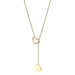 Elli "Y-Halskette Herzen< Symbol-schmuck|Herz-schmuck