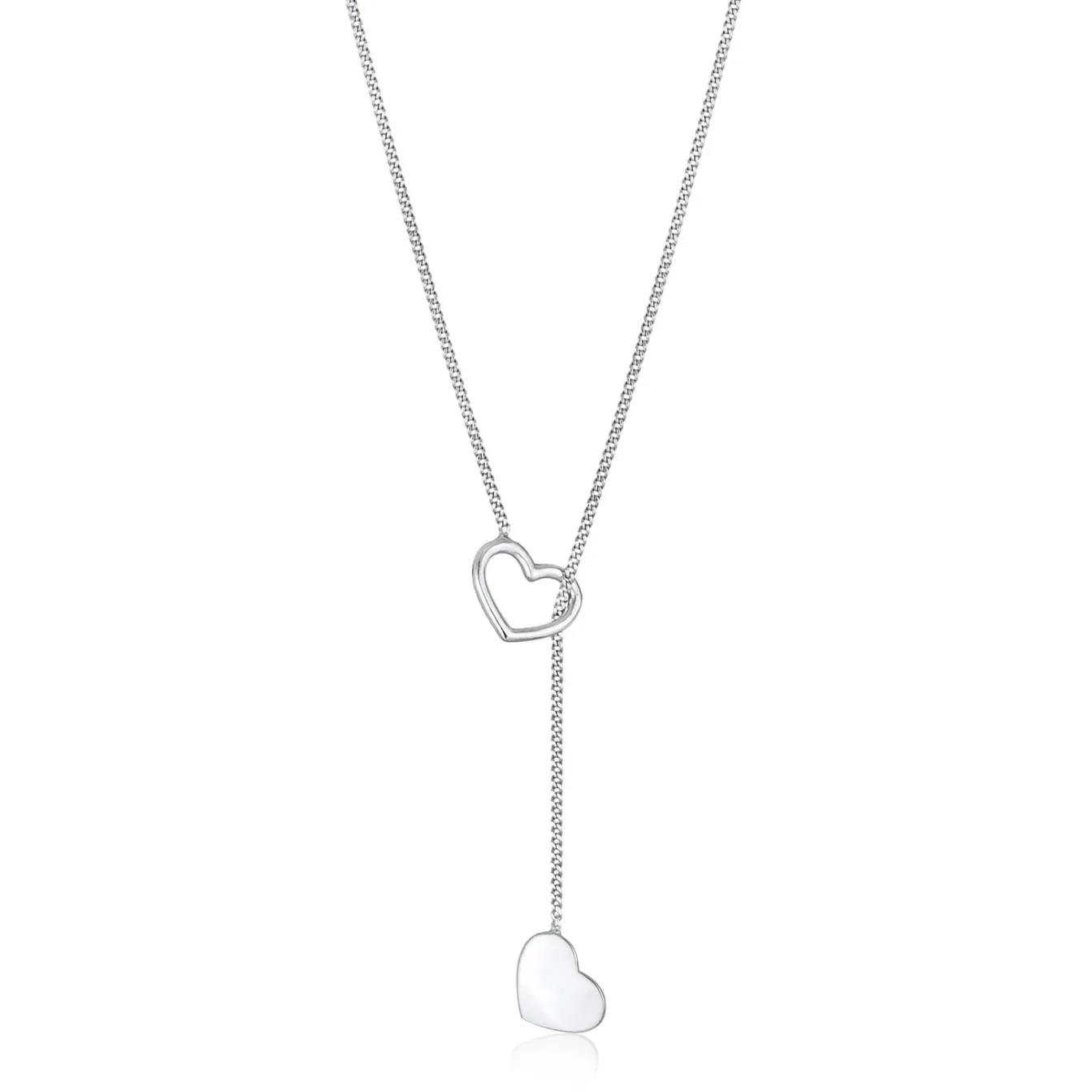 Elli "Y-Halskette Herzen< Symbol-schmuck|Herz-schmuck