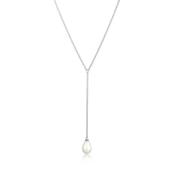 Elli "Y-Halskette Klassisk | Muschelkernperle< Perlen|Halsketten