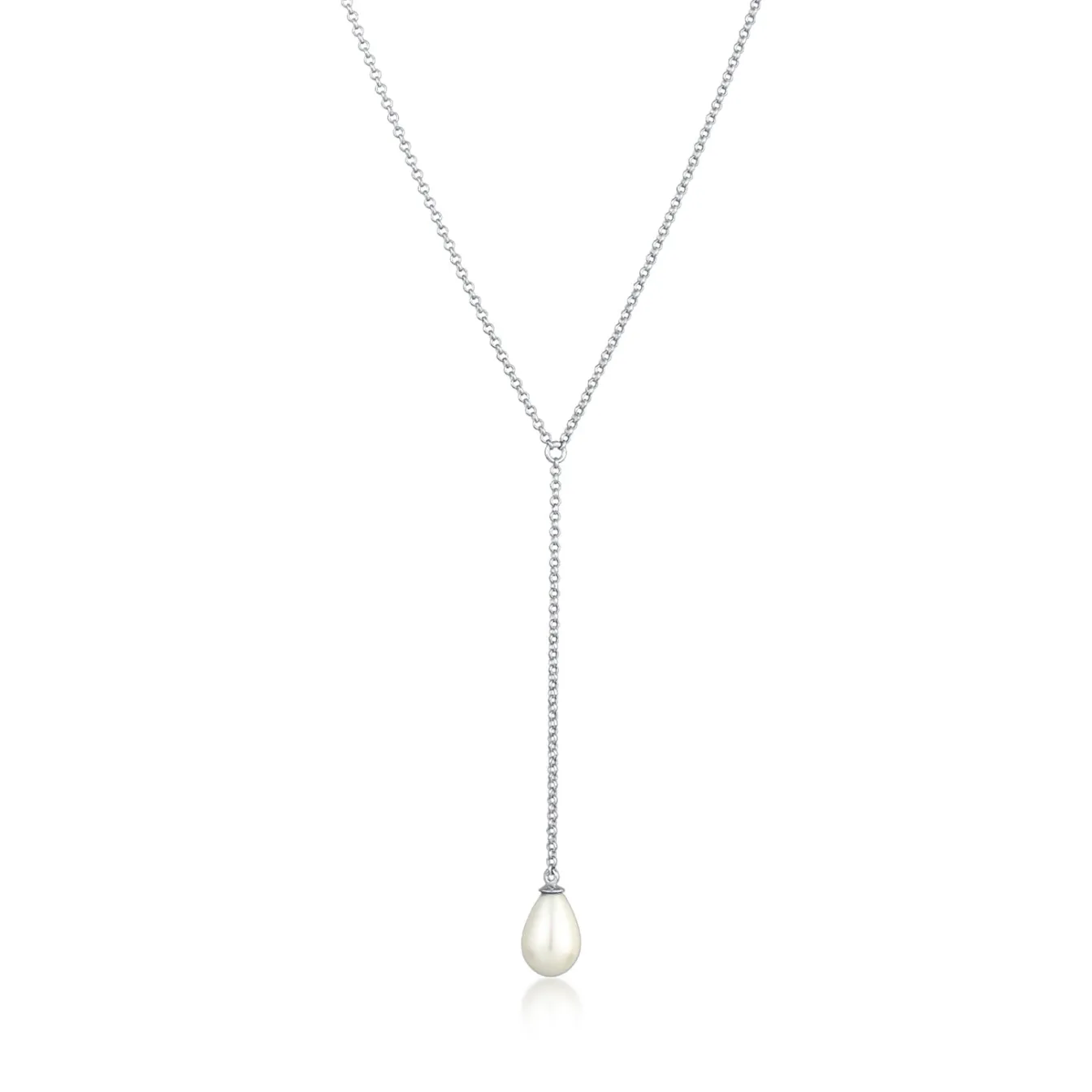 Elli "Y-Halskette Klassisk | Muschelkernperle< Perlen|Halsketten