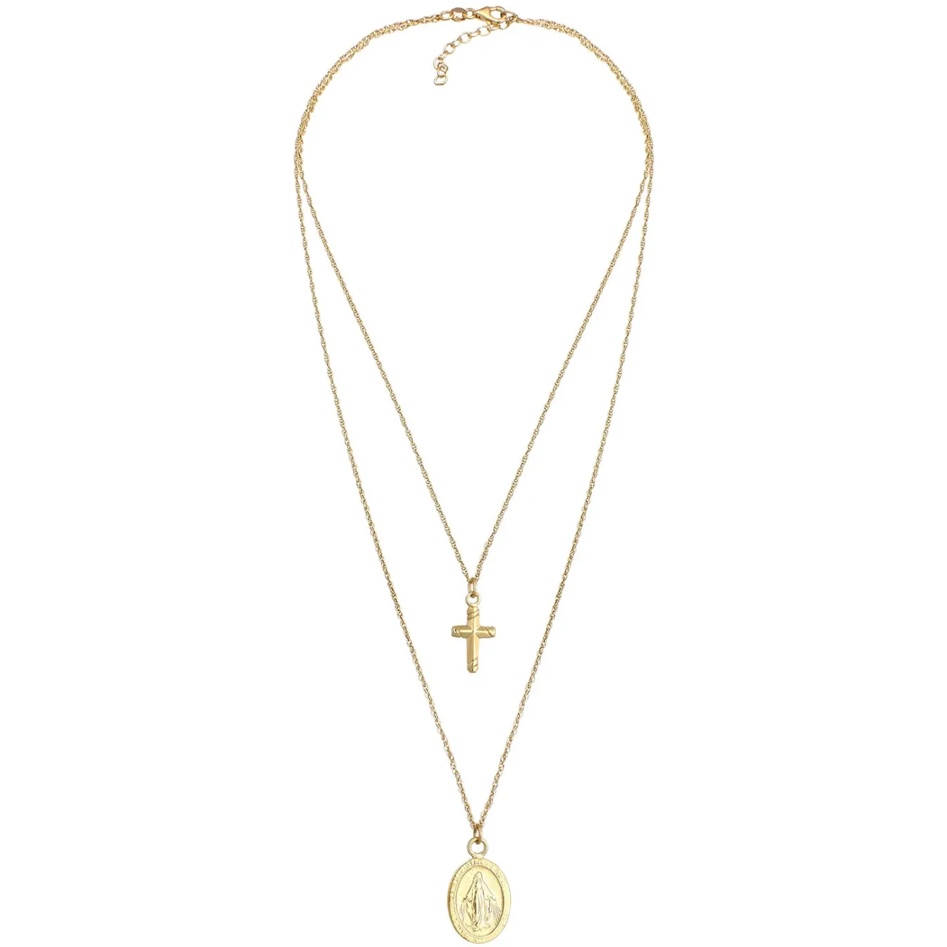 Elli "Y-Halskette Kreuz< Symbol-schmuck|Halsketten