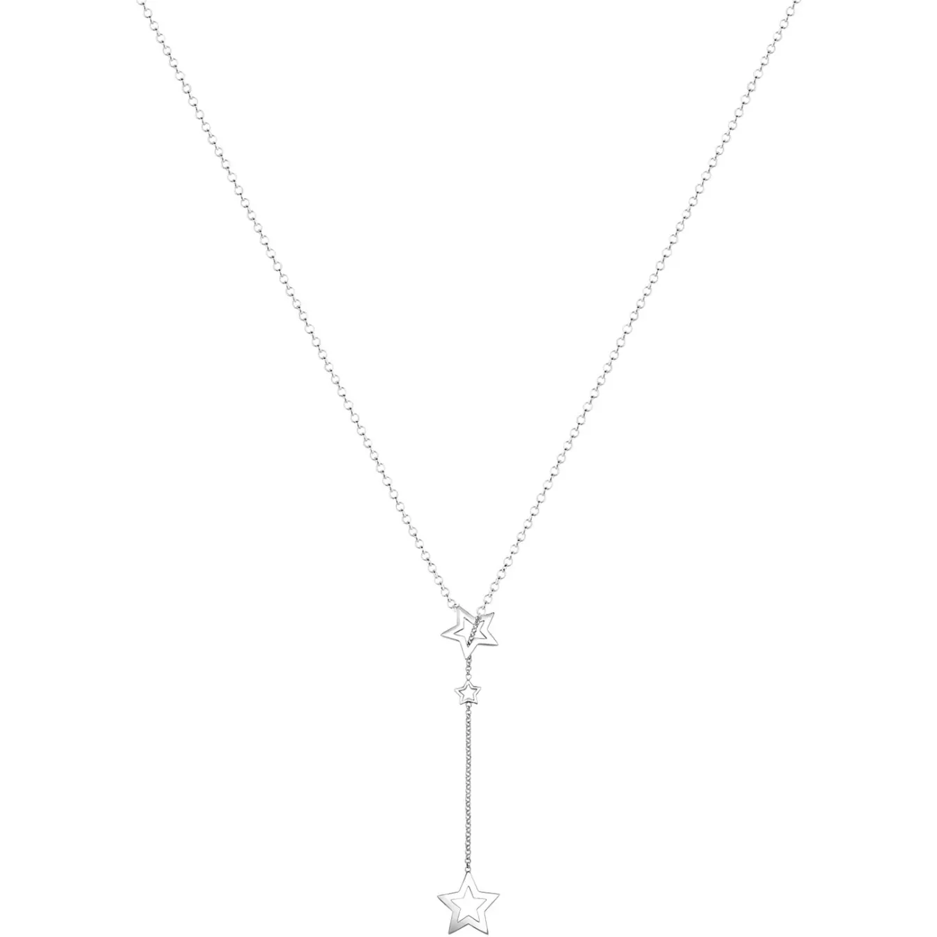 Elli "Y-Halskette Stern< Halsketten|Silber