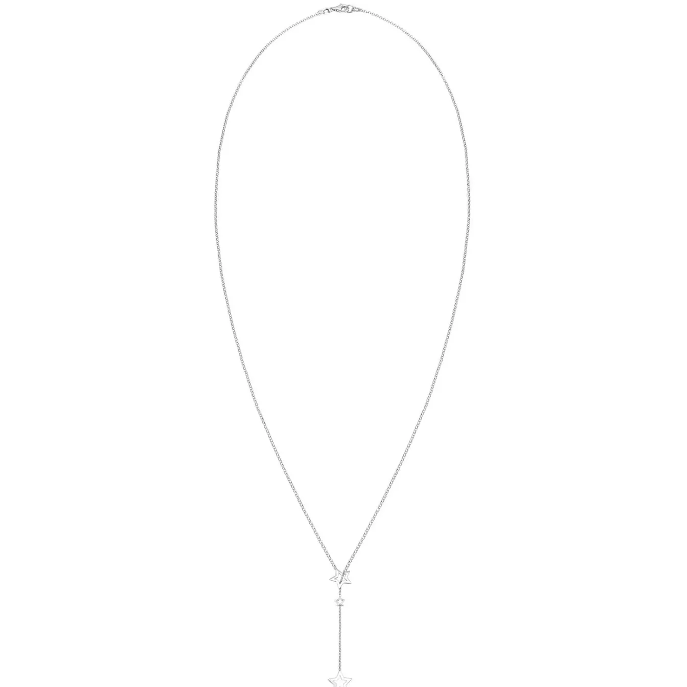 Elli "Y-Halskette Stern< Halsketten|Silber