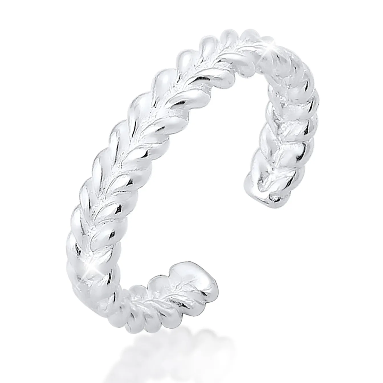 Elli "Zehenring Geo< Ringe|Silber