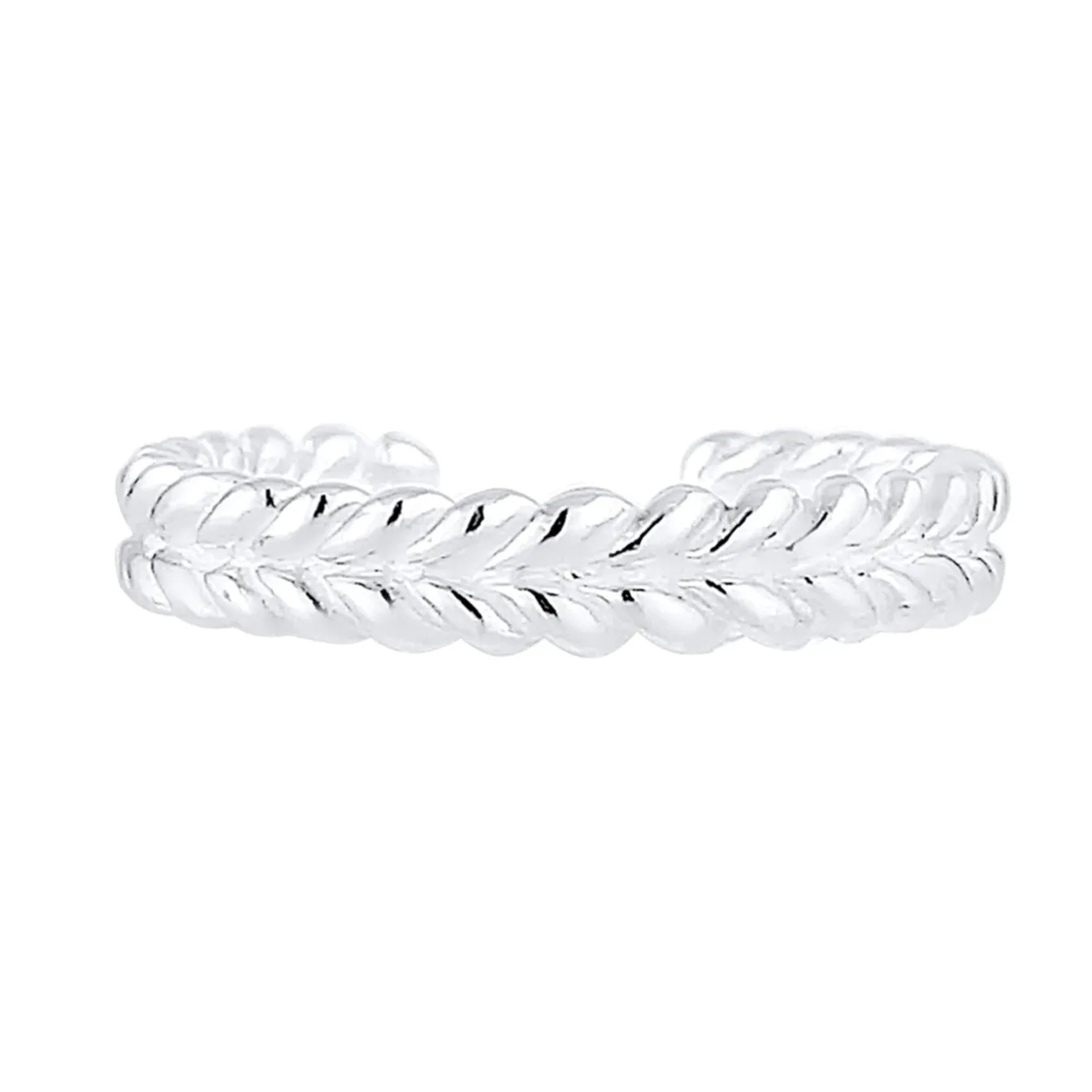 Elli "Zehenring Geo< Ringe|Silber